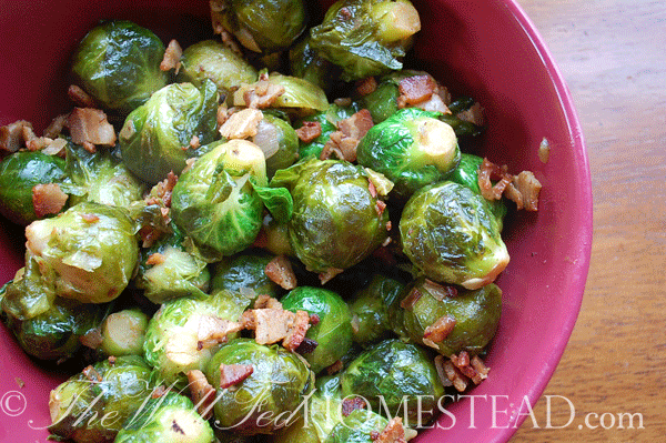 Bacon and Brussels Sprouts